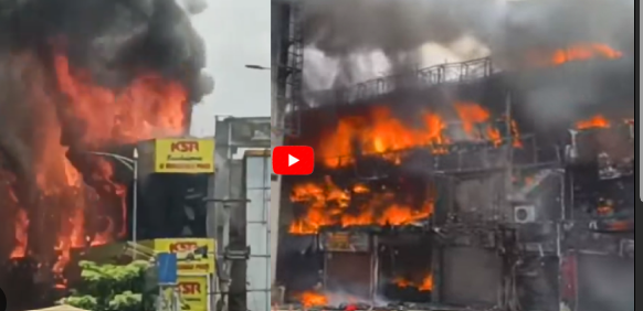 మైత్రివనంలో భారీ అగ్నిప్రమాదం